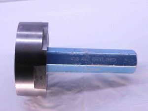 4" 8 ANPT 6 STEP VERMONT PIPE THREAD PLUG GAGE 4.0 4.00 A.N.P.T. CREST CHECK - DW40520AK6