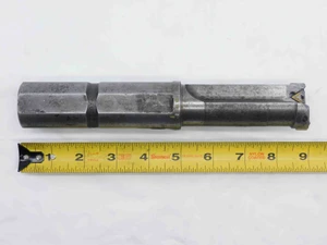 CARBOLOY 1 1/2 DIA. COOLANT INDEXABLE END MILL DBI-SSCS-24 1 1/2 SHANK 2 FL 1.5 - JG3732BD4