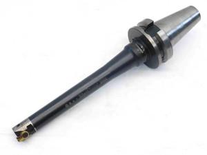SANDVIK INDEXABLE ADJUSTABLE BORING HEAD 23 - 29mm RANGE w/ DAMPENED BAR & BT40 - JG3749AB6