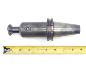 VALENITE 1 3/8 DIA. INDEXABLE CHAMFER MILL S-VMSP-138 3/4 SHANK W/ CAT40 HOLDER - JG3774CH5