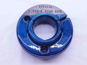 1 1/2 8 STUB ACME SPECIAL THREAD RING GAGE 1.5 1.50 GO ONLY P.D. = 1.4610 SA - DW40596AQ6