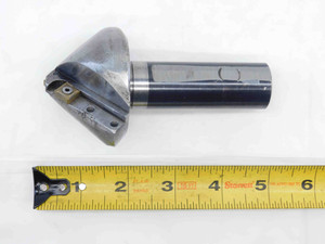 2 1/2 DIA. CHAMFERING INDEXABLE END MILL 1" SHANK 2 FL HOLDS SN-32 INSERTS 2.5 - JG3802DH5