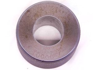 1.0000 MASTER PLAIN BORE RING GAGE ONSIZE 1.0 25.400 mm 1.000 SETTING CHECK - JJ0823AX6
