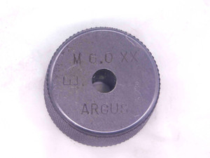 6.000 CLASS XX MASTER PLAIN BORE RING GAGE ONSIZE 6 mm .2362 6.00 SETTING CHECK - JJ0920AX6