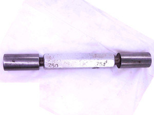 .7500 & .7540 CLASS ZZ PIN PLUG GAGE GO NO GO ONSIZE 3/4 19 mm .750 .754 CHECK - JJ1003AX6