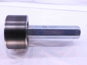 3 1/2 12 UN 2A VERMONT SET THREAD PLUG GAGE 3.5 3.50 3.500 GO ONLY P.D. = 3.4440 - DW40638AQ6