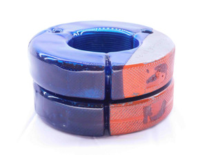 2" 16 UN 2A THREAD RING GAGES 2.0 2.00 2.000 GO NO GO P.D.'S = 1.9578 & 1.9524 - DW40658LVR