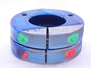 CERTIFIED 2 7/16 16 UN 2A THREAD RING GAGES 2.4375 GO NO GO = 2.3952 & 2.3897 - DW40660TLC