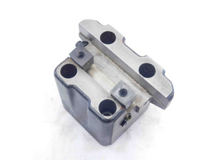 1" SLOT WIDTH LATHE TOOL HOLDER BLOCK 55mm X 55mm BOLT HOLE PATTERN 1.0 - JG3919CZ5