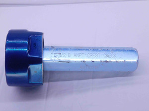 2 1/2 8 ANPT 6 STEP VERMONT PIPE THREAD PLUG GAGE 2.5 2.50 A.N.P.T. CREST CHECK - DW40698AK6
