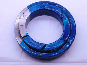 3" 8 ANPT 6 STEP VERMONT PIPE THREAD RING GAGE 3.0 3.00 A.N.P.T. CREST CHECK - DW40700AK6