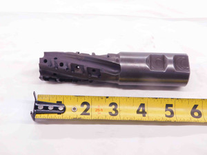1 1/4 DIA. 5 1/4 OAL HELICAL COOLANT INDEXABLE END MILL 1 1/4 SHANK 4 FLUTE 1.25 - NS5905AT6