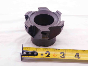SANDVIK 3" O.D. FACE MILL RA390-076R25-17M 1" PILOT 3/8 KEY HOLDS 6 INSERTS 3.0 - NS5917AT6