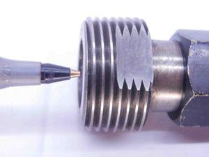 1" 11 1/2 NPTF L1 & L3 PIPE THREAD PLUG GAGE 1.0 1.00 1.000 1.0000 N.P.T.F. - DW40706DH5