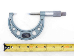 MITUTOYO NO.122-126 OUTSIDE BLADE MICROMETER 1-2" RANGE .0001" GRAD. 6035177 MIC - JG4070CZ5
