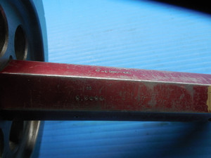 6" 12 UN 3B THREAD PLUG GAGE 6.000 GO ONLY P.D. = 5.9459 MACHINE INSPECTION TOOL