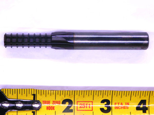 NEW CARBIDE THREAD MILL .437" MIN DIA X 13 TPI INTERRUPTED 1/2 SHANK DIA UN .5 - JJ1175CU4