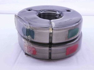 NEW 1 5/8 12 UNJ 3A THREAD RING GAGES 1.625 GO NO GO P.D.'S = 1.5709 & 1.5665