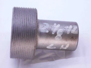 SHOP MADE 2 1/2 12 LEFT HAND THREAD PLUG GAGE 2.5 2.50 2.500 2.5000 L.H. CHECK - DW40862CH5