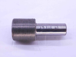 SHOP MADE 1 1/2 12 LEFT HAND THREAD PLUG GAGE 1.5 1.50 1.500 L.H. INSPECTION - DW40865CH5