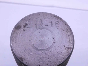SHOP MADE 2 11/16 16 THREAD PLUG GAGE 2.6875 2 11/16"-16 INSPECTION CHECK - DW40873CH5