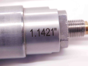 TESTAR MARPOSS 1.1421 AIR PLUG GAGE 1.1406 +.0015 UNDERSIZE 1 9/64 29 mm - NS6000CZ5