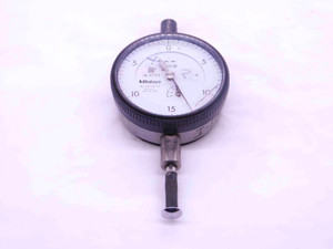MITUTOYO No.2571S-10 DIAL TEST INDICATOR .075" MAX .0005 GRADUATION 6 JEWELS - NS6017CZ5