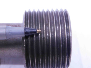SHOP MADE 1 3/4 8 THREAD PLUG GAGE 1.75 1.750 1.7500 1 3/4"-8 INSPECTION CHECK - DW40892CH5