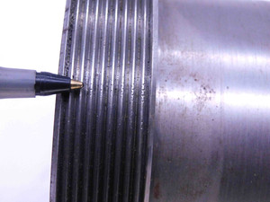 SHOP MADE 4 3/8 12 THREAD PLUG GAGE 4.375 4.3750 GO ONLY P.D. = 4.3200 CHECK - DW40899CH5