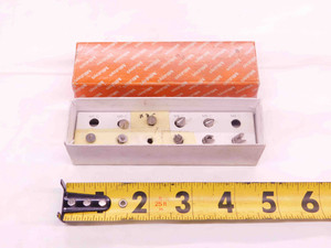 MITUTOYO 126-800 TIP SET FOR SCREW PITCH MICROMETER INCOMPLETE SET 60 DEGREE - NS6070CZ5
