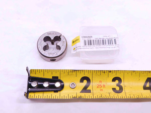 NEW INTERSTATE M8 X 1 HSS METRIC ROUND SPILT ADJUSTABLE DIE 1" O.D. 8mm 1.0 - NS6078AR6