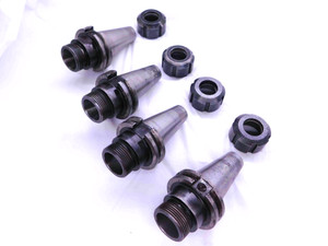 4pcs LOT CAT40 AF100 COLLET CHUCK TOOL HOLDER 2 1/2 PROJECTION 911628 AF 100 - JJ1255LVR