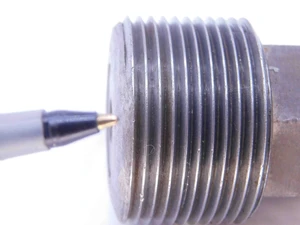 SHOP MADE 1 1/2 12 LEFT HAND THREAD PLUG GAGE 1.5 1.50 1.500 1.5000 L.H. CHECK - DW40926CH5