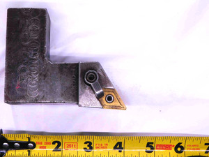LATHE TURNING TOOL HOLDER 1 1/4 SQUARE SHANK DN-64 INSERTS 3" OAL 1.25 MODIFIED - JJ1287BU5