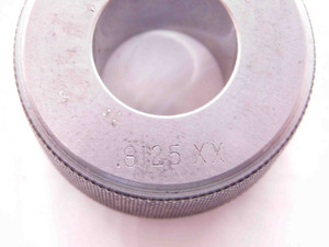 .8125 CL XX MASTER PLAIN BORE RING GAGE ONSIZE 13/16 20.638 mm INSPECTION CHECK - NS6106CH5