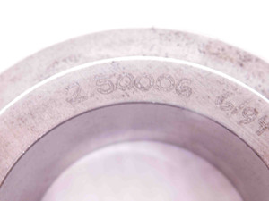 2.50006 MASTER PLAIN BORE RING GAGE 2.5000 +.0001 2 1/2 63.502 INSPECTION CHECK - NS6123CH5