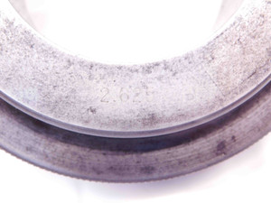 2.6252 CL XX MASTER PLAIN BORE RING GAGE 2.6250 +.0002 OVERSIZE 2 5/8 66.680 mm - NS6125CH5
