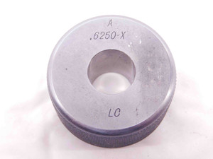 .6250 CLASS X MASTER PLAIN BORE RING GAGE ONSIZE 5/8 16 mm .625 INSPECTION CHECK - NS6137CH5