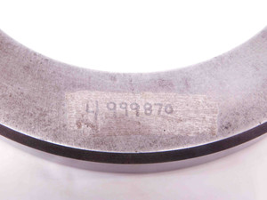 4.99987 MASTER PLAIN BORE RING GAGE 5.0000 -.0001 5.0 127 mm INSPECTION CHECK - NS6174CH5