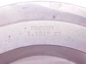 5.1240 CL XX MASTER PLAIN BORE RING GAGE 5.1250 -.0010 5 1/8 130 mm 5.124 CHECK - NS6177CH5