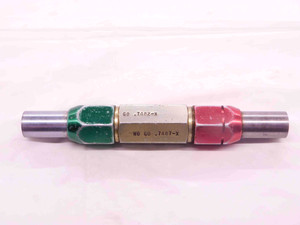 .7482 & .7487 CLASS X PIN PLUG GAGE GO NO GO .7500 -.0013 UNDERSIZE 3/4 19 mm - NS6191CH5