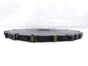 10 1/4 OD X 1/2 WIDTH STAGGERED TOOTH INDEXABLE SIDE MILLING CUTTER 20 T - JG4308CE5