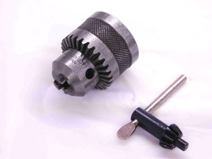 CUSHMAN C375BB DRILL CHUCK 0 - 3/8 CAPACITY JACOBS TAPER #2 JT2 W/ KEY USA MADE - JJ1365CG5