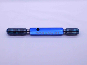 9/16 9 UNS 2A SET THREAD PLUG GAGE .5625 GO NO GO P.D.'S = .4885 & .4823 CHECK - DW41010BB6