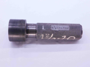 SHOP MADE 1 3/4 20 THREAD PLUG GAGE 1.75 1.750 1 3/4"-20 INSPECTION CHECK - DW41029CH5