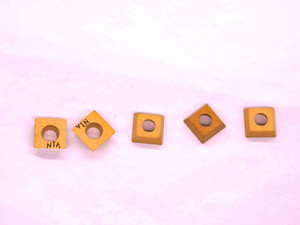 5pcs NEW VALENITE SECW25151 V1N TiN COATED CARBIDE TURNING INSERTS INDEXABLE - JJ1469CH5