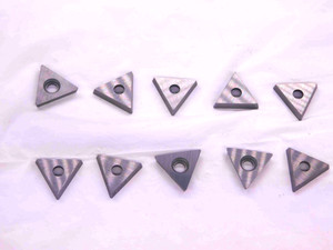 10pcs NEW SECO 175.11-624 CARBIDE INSERT SEATS / SHIMS 1/2" I.C. TRIANGLE - JJ1479CH5