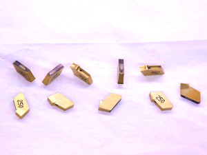 10pcs NEW ISCAR GSFN 3 IC250 TiN COATED CARBIDE GROOVING INSERTS 3mm CUT WIDTH - JJ1492CH5