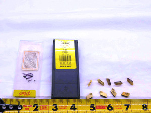9pcs NEW ISCAR GSFN-3 IC250 TiN COATED CARBIDE GROOVING INSERTS 3mm CUT WIDTH - JJ1494CH5