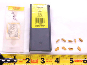 9pcs NEW ISCAR GSFN-2 IC635 TiN COATED CARBIDE GROOVING INSERTS 2mm CUT WIDTH - JJ1505CH5